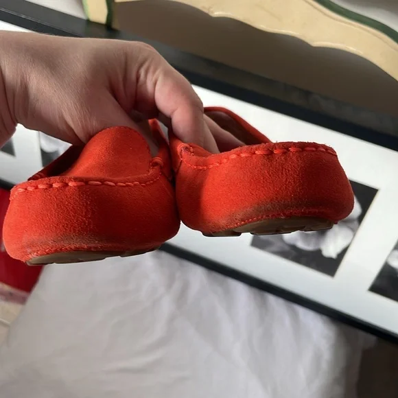 UGG Milania // burnt orange loafer flats // suede slip-on // sz 6 - Picture 6 of 16